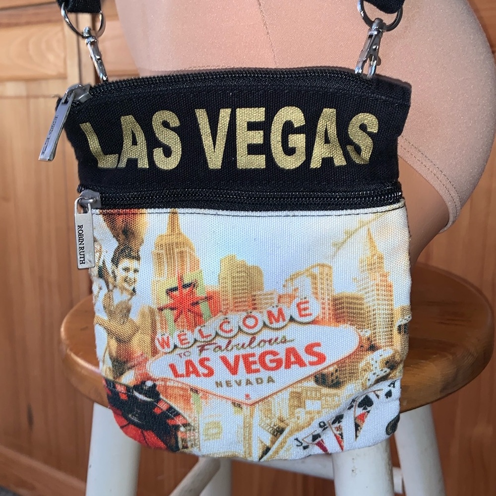 ROBIN RUTH Las Vegas mini travel crossbody purse